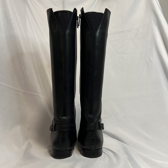 Nurture Black Tall Riding Boots - Picture 3 of 4